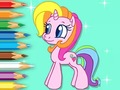 ເກມ Coloring Book: Shining Pony