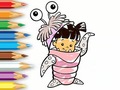 ເກມ Coloring Book: Monster Costume Girl
