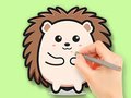 ເກມ Coloring Book: Cute Hedgehog