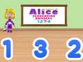 ເກມ World of Alice  Sequencing Numbers