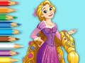 ເກມ Coloring Book: Princess Rapunzel