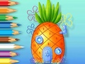 ເກມ Coloring Book: Pineapple-House