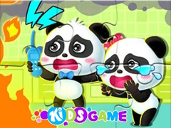 ເກມ Jigsaw Puzzle: Baby Panda Firework