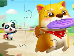 ເກມ Jigsaw Puzzle: Little Panda Play With Pet