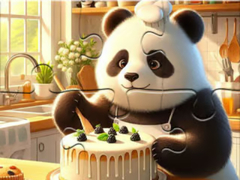 ເກມ Jigsaw Puzzle: Panda Baker