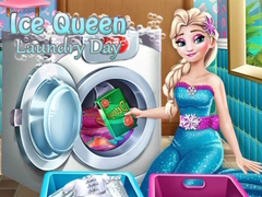 ເກມ Ice Queen Laundry Day