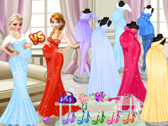 ເກມ Pregnant Princesses Fashion Dressing Room