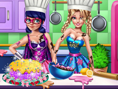 ເກມ SuperHero Cooking Contest