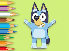ເກມ Coloring Book: Happy Bluey