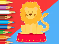 ເກມ Coloring Book: Circus-Lion