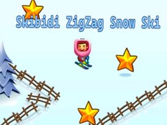 ເກມ Skibidi ZigZag Snow Ski