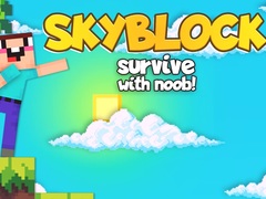 ເກມ Skyblock Survive With Noob!