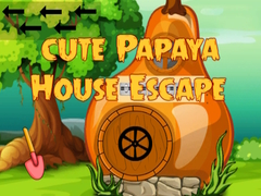 ເກມ Cute Papaya House Escape