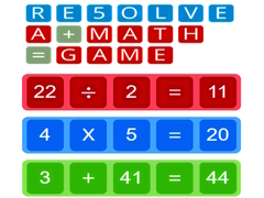 ເກມ RE5OLVE a+math=game