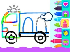 ເກມ Toddler Drawing: Ambulance