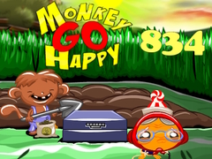 ເກມ Monkey Go Happy Stage 834