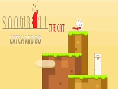 ເກມ Snowball The Cat Catch and Go