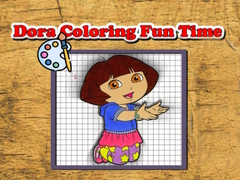 ເກມ Dora Coloring Fun Time