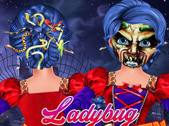 ເກມ Ladybug Halloween Hairstyles