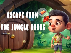 ເກມ Escape from the Jungle Doors