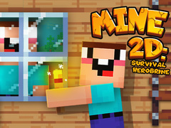 ເກມ Mine 2D Survival Herobrine