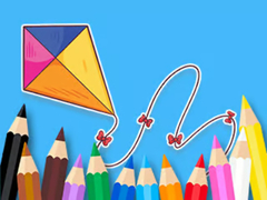 ເກມ Coloring Book: Bowknot Kite