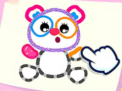 ເກມ Toddler Drawing: Little Bear