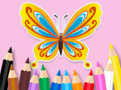 ເກມ Coloring Book: Beautiful Butterfly