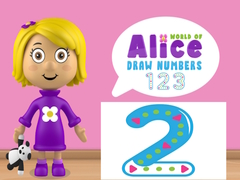 ເກມ World of Alice Draw Numbers