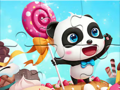 ເກມ Jigsaw Puzzle: Panda Candy World
