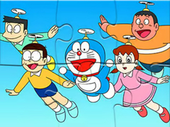 ເກມ Jigsaw Puzzle: Doraemon Flying