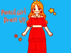 ເກມ Pencil Girl Dress Up