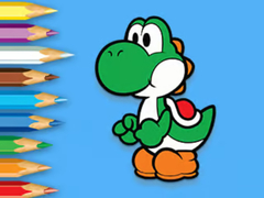 ເກມ Coloring Book: Yoshi Fishing Time