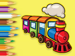 ເກມ Coloring Book: Running Train