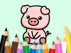 ເກມ Coloring Book: Cute Pig 2