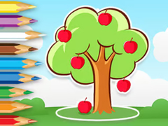 ເກມ Coloring Book: Apple Tree