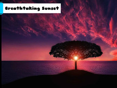 ເກມ Breathtaking Sunset 