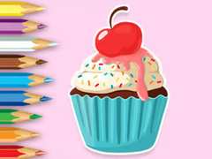 ເກມ Coloring Book: Apple Cupcake
