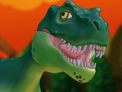 ເກມ Dino Run: Lava