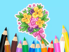 ເກມ Coloring Book: Love Bouquet