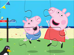 ເກມ Jigsaw Puzzle: Peppa Fun Day