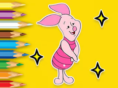 ເກມ Coloring Book: Piglet With Balloon