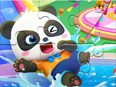 ເກມ Jigsaw Puzzle: Baby Panda Water Park