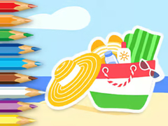 ເກມ Coloring Book: Summer Beach Gear