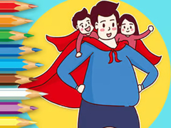 ເກມ Coloring Book: Father's Day