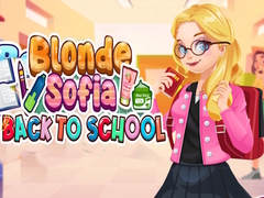 ເກມ Blonde Sofia Back to School