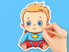 ເກມ Coloring Book: Cute Super Baby