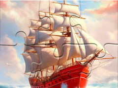 ເກມ Jigsaw Puzzle: White Sailing Boat