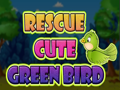 ເກມ Rescue Cute Green Bird
