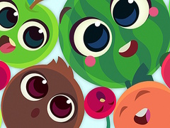 ເກມ Funny Fruits: Merge and Gather Watermelon
